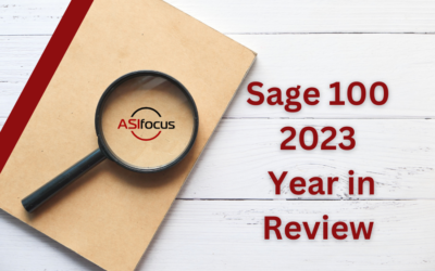 Sage 100 2023 Year in Review