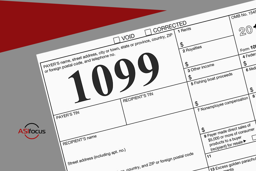 Sage 100 1099 Processing Changes - image of 1099 form