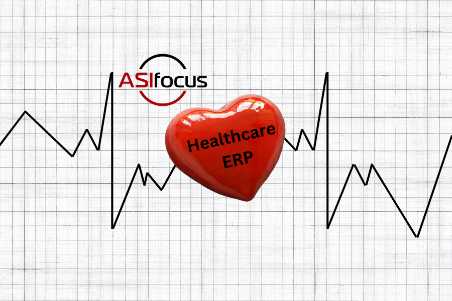 heart on hospital chart, Sage Intacct for Healthcare