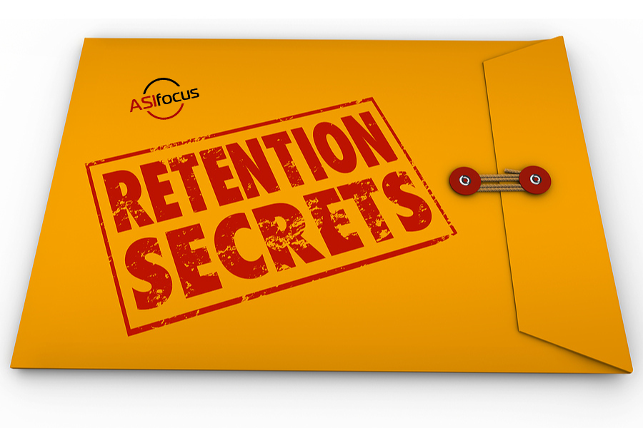 envelope which has retention secrets written on it