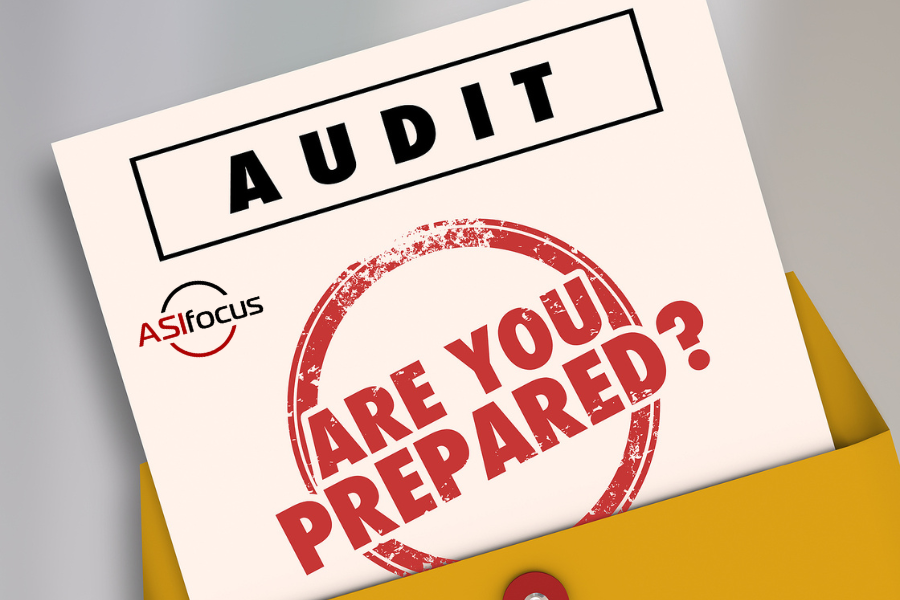 paper sticking out from envelope: Audit, Are you prepared?
