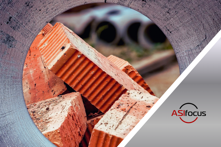 Construction Inventory, bricks and pipes. Construction Inventory Management